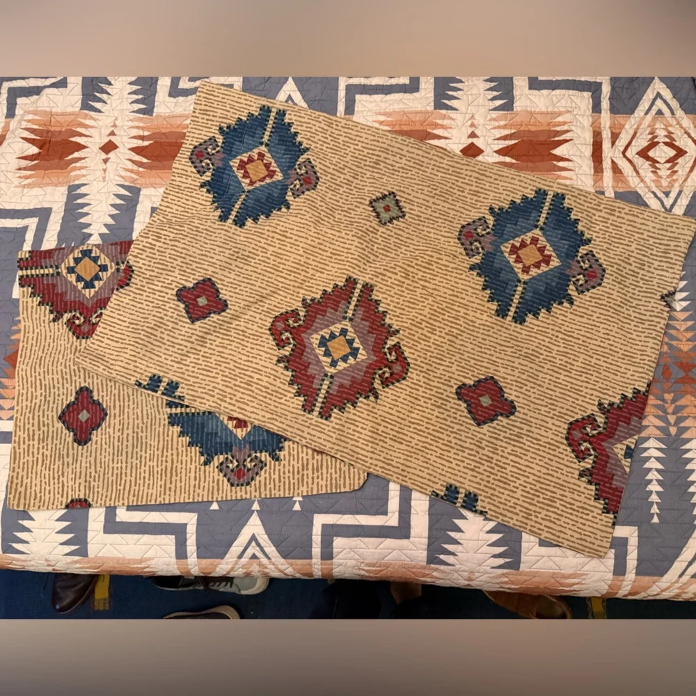 Set of 2 Southwestern Pillowcases